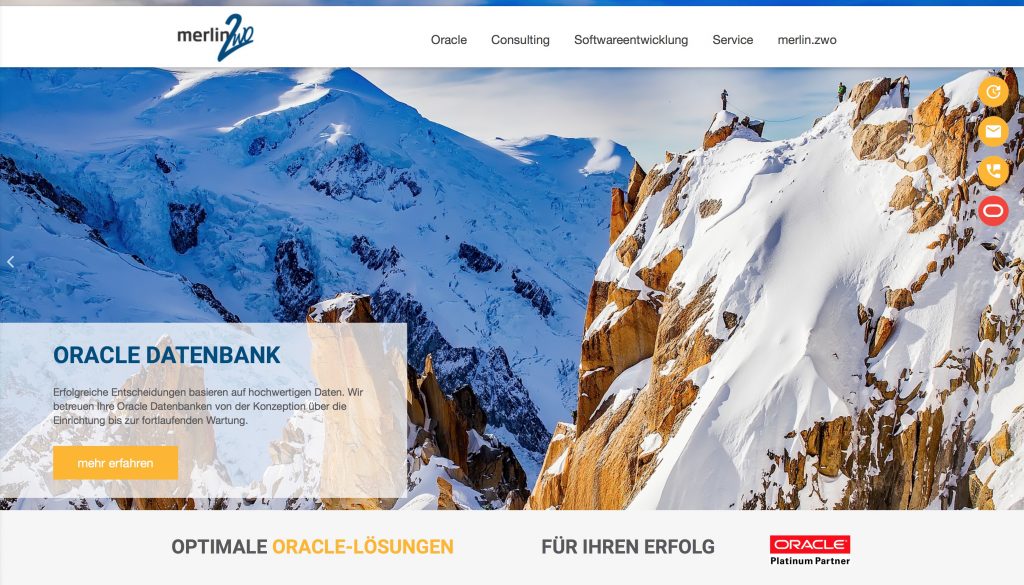 Neue Website online